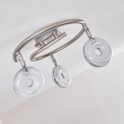 Hofstein Deckenleuchte Donot LED Nickel-Matt, 3-flammig -LED Leuchten Verkäufe 2022 deckenleuchte donot h3020920 do2 15