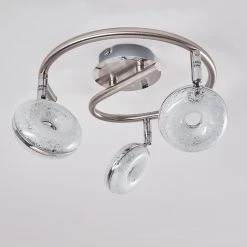 Hofstein Deckenleuchte Donot LED Nickel-Matt, 3-flammig -LED Leuchten Verkäufe 2022 deckenleuchte donot h3020920 do2 16