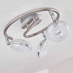 Hofstein Deckenleuchte Donot LED Nickel-Matt, 3-flammig -LED Leuchten Verkäufe 2022 deckenleuchte donot h3020920 do2 3