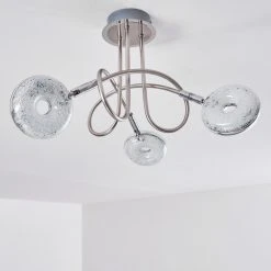 Hofstein Deckenleuchte Donot LED Nickel-Matt, 3-flammig -LED Leuchten Verkäufe 2022 deckenleuchte donot h3020937 do2 17
