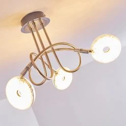 Hofstein Deckenleuchte Donot LED Nickel-Matt, 3-flammig -LED Leuchten Verkäufe 2022 deckenleuchte donot h3020937 do2 2