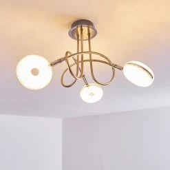 Hofstein Deckenleuchte Donot LED Nickel-Matt, 3-flammig -LED Leuchten Verkäufe 2022 deckenleuchte donot h3020937 do2 3