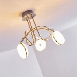 Hofstein Deckenleuchte Donot LED Nickel-Matt, 3-flammig -LED Leuchten Verkäufe 2022 deckenleuchte donot h3020937 do2 7