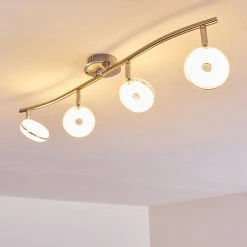 Hofstein Deckenleuchte Donot LED Nickel-Matt, 4-flammig -LED Leuchten Verkäufe 2022 deckenleuchte donot h3020944 do2 10