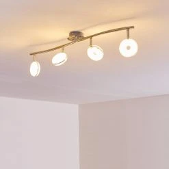 Hofstein Deckenleuchte Donot LED Nickel-Matt, 4-flammig -LED Leuchten Verkäufe 2022 deckenleuchte donot h3020944 do2 14