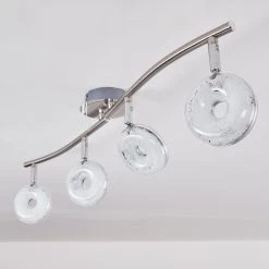 Hofstein Deckenleuchte Donot LED Nickel-Matt, 4-flammig -LED Leuchten Verkäufe 2022 deckenleuchte donot h3020944 do2 16
