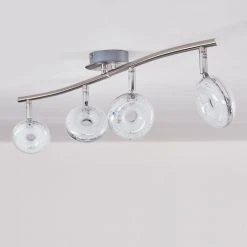 Hofstein Deckenleuchte Donot LED Nickel-Matt, 4-flammig -LED Leuchten Verkäufe 2022 deckenleuchte donot h3020944 do2 18