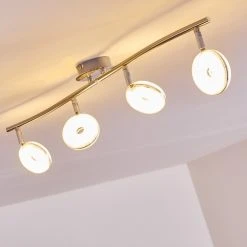 Hofstein Deckenleuchte Donot LED Nickel-Matt, 4-flammig -LED Leuchten Verkäufe 2022 deckenleuchte donot h3020944 do2 2