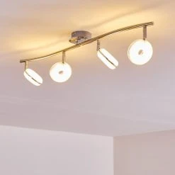 Hofstein Deckenleuchte Donot LED Nickel-Matt, 4-flammig -LED Leuchten Verkäufe 2022 deckenleuchte donot h3020944 do2 7