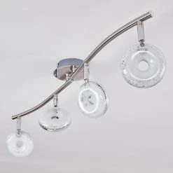 Hofstein Deckenleuchte Donot LED Nickel-Matt, 4-flammig -LED Leuchten Verkäufe 2022 deckenleuchte donot h3020944 do2 8