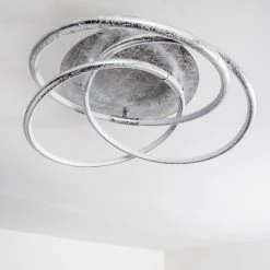 Hofstein Deckenleuchte Glen LED Silber, 1-flammig -LED Leuchten Verkäufe 2022 deckenleuchte glen h3020975 do2 12