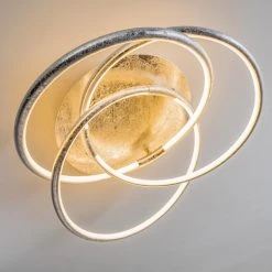 Hofstein Deckenleuchte Glen LED Silber, 1-flammig -LED Leuchten Verkäufe 2022 deckenleuchte glen h3020975 do2 13