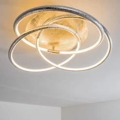 Hofstein Deckenleuchte Glen LED Silber, 1-flammig -LED Leuchten Verkäufe 2022 deckenleuchte glen h3020975 do2 14