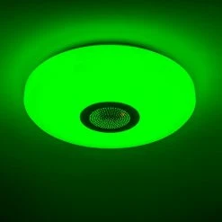 Hofstein Deckenleuchte Hemlo LED Wei&szlig;, 1-flammig, Fernbedienung, Farbwechsler -LED Leuchten Verkäufe 2022 deckenleuchte hemlo h3001332 19