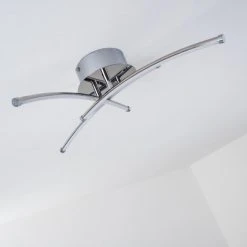 Hofstein Deckenleuchte Hotchkiss LED Chrom, 1-flammig -LED Leuchten Verkäufe 2022 deckenleuchte hotchkiss h3003886 16