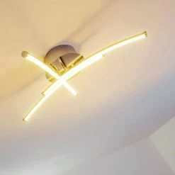 Hofstein Deckenleuchte Hotchkiss LED Chrom, 1-flammig -LED Leuchten Verkäufe 2022 deckenleuchte hotchkiss h3003886 5