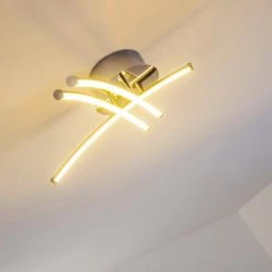 Hofstein Deckenleuchte Hotchkiss LED Chrom, 1-flammig -LED Leuchten Verkäufe 2022 deckenleuchte hotchkiss h3003886 6