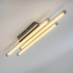 Hofstein Deckenleuchte Iskut LED Chrom, 3-flammig -LED Leuchten Verkäufe 2022 deckenleuchte iskut h3000717 2