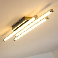 Hofstein Deckenleuchte Iskut LED Chrom, 3-flammig -LED Leuchten Verkäufe 2022 deckenleuchte iskut h3000717 6