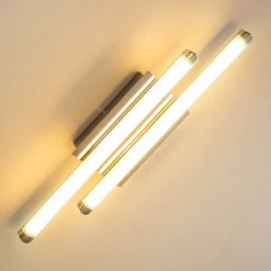 Hofstein Deckenleuchte Iskut LED Chrom, 2-flammig -LED Leuchten Verkäufe 2022 deckenleuchte iskut h3000731 7