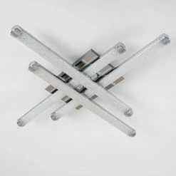 Hofstein Deckenleuchte Iskut LED Chrom, 4-flammig -LED Leuchten Verkäufe 2022 deckenleuchte iskut h3000755 16