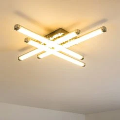 Hofstein Deckenleuchte Iskut LED Chrom, 4-flammig -LED Leuchten Verkäufe 2022 deckenleuchte iskut h3000755 6