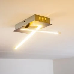 Hofstein Deckenleuchte Jatuni LED Nickel-Matt, 1-flammig -LED Leuchten Verkäufe 2022 deckenleuchte jatuni h3021002 do2 11