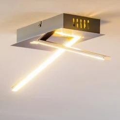 Hofstein Deckenleuchte Jatuni LED Nickel-Matt, 1-flammig -LED Leuchten Verkäufe 2022 deckenleuchte jatuni h3021002 do2 13