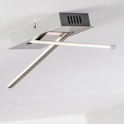 Hofstein Deckenleuchte Jatuni LED Nickel-Matt, 1-flammig -LED Leuchten Verkäufe 2022 deckenleuchte jatuni h3021002 do2 17