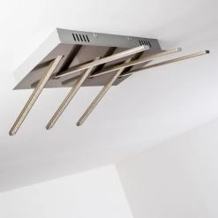 Hofstein Deckenleuchte Jatuni LED Nickel-Matt, 1-flammig -LED Leuchten Verkäufe 2022 deckenleuchte jatuni h3021019 do2 10