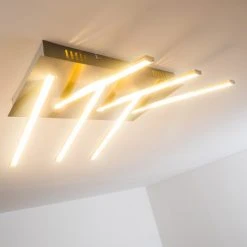 Hofstein Deckenleuchte Jatuni LED Nickel-Matt, 1-flammig -LED Leuchten Verkäufe 2022 deckenleuchte jatuni h3021019 do2 12