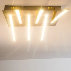 Hofstein Deckenleuchte Jatuni LED Nickel-Matt, 1-flammig -LED Leuchten Verkäufe 2022 deckenleuchte jatuni h3021019 do2 15