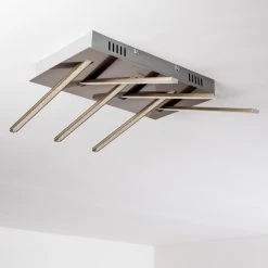 Hofstein Deckenleuchte Jatuni LED Nickel-Matt, 1-flammig -LED Leuchten Verkäufe 2022 deckenleuchte jatuni h3021019 do2 18