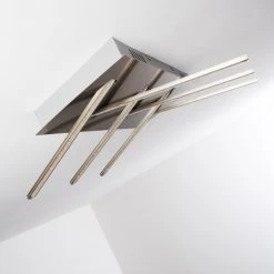 Hofstein Deckenleuchte Jatuni LED Nickel-Matt, 1-flammig -LED Leuchten Verkäufe 2022 deckenleuchte jatuni h3021019 do2 19