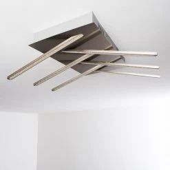 Hofstein Deckenleuchte Jatuni LED Nickel-Matt, 1-flammig -LED Leuchten Verkäufe 2022 deckenleuchte jatuni h3021019 do2 21