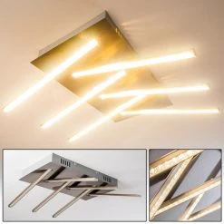 Hofstein Deckenleuchte Jatuni LED Nickel-Matt, 1-flammig -LED Leuchten Verkäufe 2022 deckenleuchte jatuni h3021019 do2 22