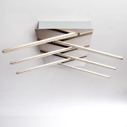 Hofstein Deckenleuchte Jatuni LED Nickel-Matt, 1-flammig -LED Leuchten Verkäufe 2022 deckenleuchte jatuni h3021019 do2 4