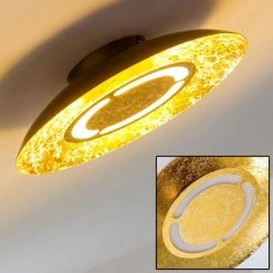 Hofstein Deckenleuchte Kinosis LED Gold, 1-flammig -LED Leuchten Verkäufe 2022 deckenleuchte kinosis h3001226 6