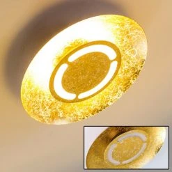 Hofstein Deckenleuchte Kinosis LED Gold, 1-flammig -LED Leuchten Verkäufe 2022 deckenleuchte kinosis h3001226 7