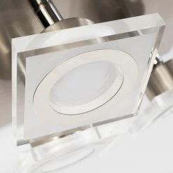 Hofstein Deckenleuchte Kolari LED Nickel-Matt, Chrom, 4-flammig -LED Leuchten Verkäufe 2022 deckenleuchte kolari h3007112 22