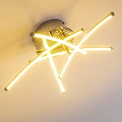 Hofstein Deckenleuchte Kortezubi LED Chrom, 1-flammig -LED Leuchten Verkäufe 2022 deckenleuchte kortezubi h3004050 5