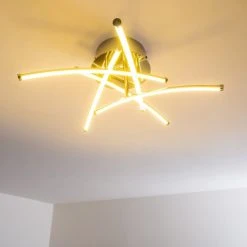 Hofstein Deckenleuchte Kortezubi LED Chrom, 1-flammig -LED Leuchten Verkäufe 2022 deckenleuchte kortezubi h3004050 8