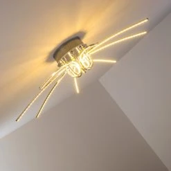 Hofstein Deckenleuchte Kukatush LED Chrom, 1-flammig -LED Leuchten Verkäufe 2022 deckenleuchte kukatush h3003688 15