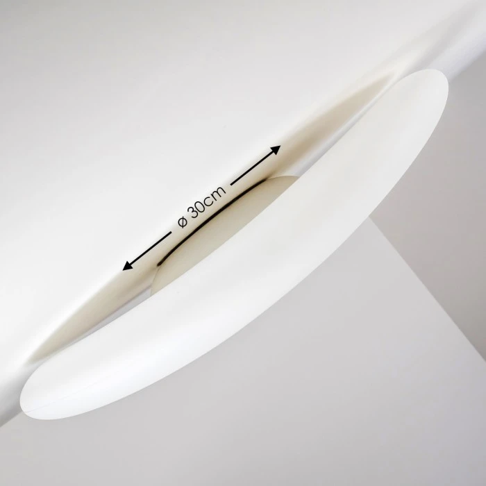 Hofstein Deckenleuchte Lima LED Weiß, 1-flammig 3 Hofstein Deckenleuchte Lima LED Weiß, 1-flammig – Bild 3