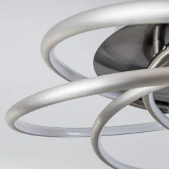 Hofstein Deckenleuchte Manning LED Nickel-Matt, 1-flammig -LED Leuchten Verkäufe 2022 deckenleuchte manning h3003893 6