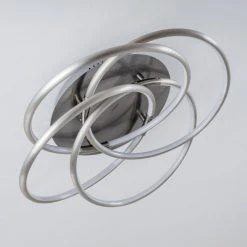 Hofstein Deckenleuchte Manning LED Nickel-Matt, 1-flammig -LED Leuchten Verkäufe 2022 deckenleuchte manning h3003893 7