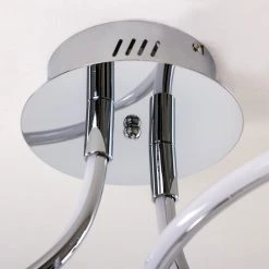 Hofstein Deckenleuchte Margie LED Chrom, 1-flammig -LED Leuchten Verkäufe 2022 deckenleuchte margie h3001240 12