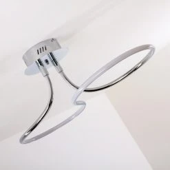 Hofstein Deckenleuchte Margie LED Chrom, 1-flammig -LED Leuchten Verkäufe 2022 deckenleuchte margie h3001240 2