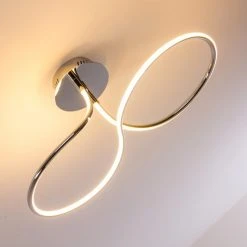 Hofstein Deckenleuchte Margie LED Chrom, 1-flammig -LED Leuchten Verkäufe 2022 deckenleuchte margie h3001240 9