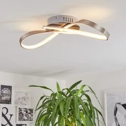 Hofstein Deckenleuchte Parson LED Nickel-Matt, 1-flammig -LED Leuchten Verkäufe 2022 deckenleuchte parson h3003794 11